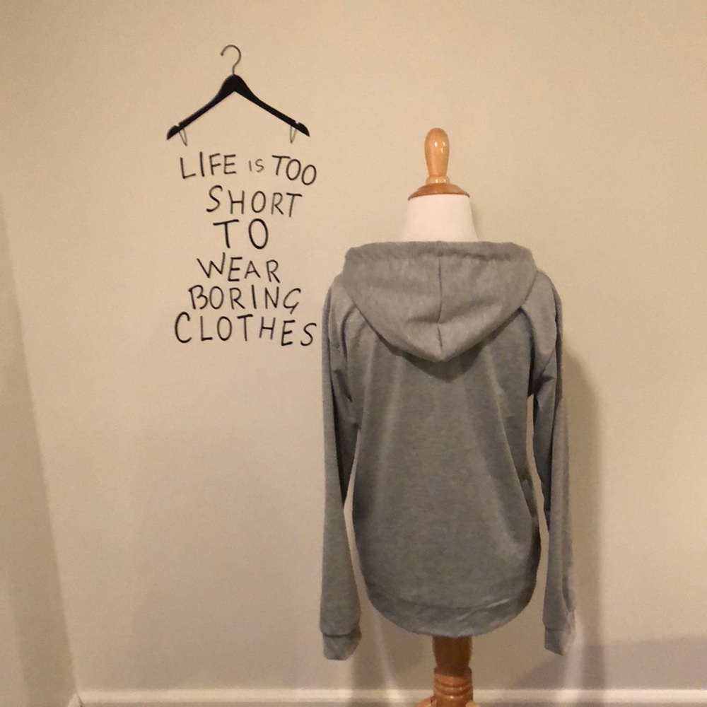 NWOT!Awesome Hooded Sweatshirt - Picture 4 of 4